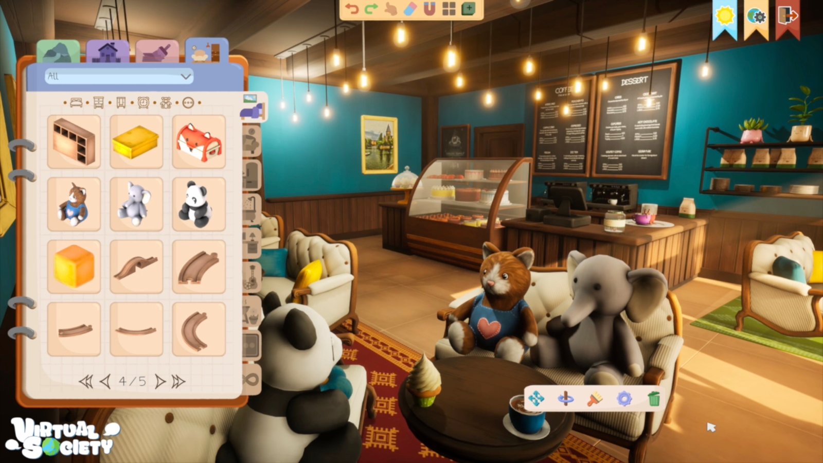 virtualsociety screenshot