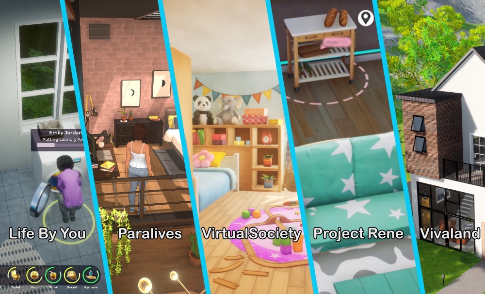 Paralives, Vivaland, Project Rene : l'avenir des jeux de simulation de vie